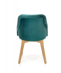Židle TOLEDO (Emerald / Medový dub)