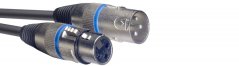 Stagg SMC10 BL, mikrofonní kabel XLR/XLR, 10m, modré kroužky