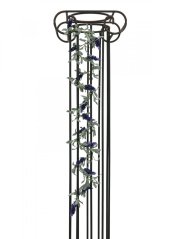 Umělá květina - Kvetoucí girlanda, fialová, 180 cm