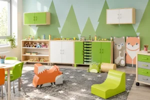 Kolekce FRESH – chytré úložné skříně pro školy a učebny