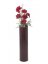 Umělá květina - Vánoční hvězda keřík, červený, 60 cm