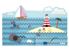 Manipulační deska MOŘE ( 130 x 79 cm)