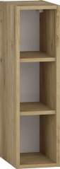Otevřená horní skříňka - VENTO - Řemeslný dub