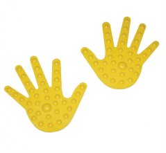 Barevné ruce s výstupky