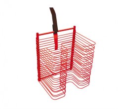 Sušák na výkresy - na zeď (20 polic)