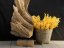 Umělá květina - Zlatý déšť větvička, 60 cm