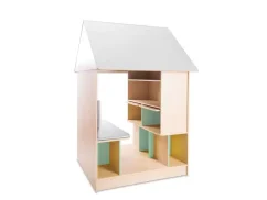 Maxi úkryt s pohovkou a policemi