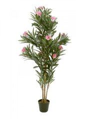 Umělá květina - Oleandr růžový, 150 cm