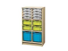Skříň s boxy CUBO (modul 30)