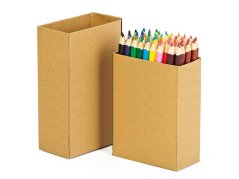 Dlouhé silné trojúhelníkové pastelky - set 60 ks.