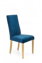 Židle DIEGO (Tmavě modrá / Medový dub)