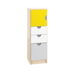 Skříňka s dvířky a šuplíky CUBO (modul 3)