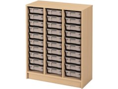 Skříň s kontejnery - OPTIMA - X - 3O malých kontejnerů (více barev)