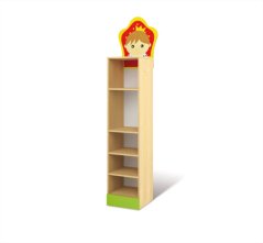 Skříň policová vysoká (princezna, HRAD)