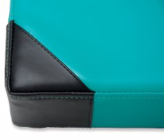 Molitanový díl TETRIS tvar ŽÍNĚNKA zelená (200x120x6 cm)