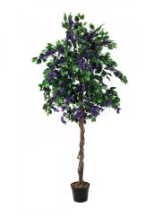 Umělá květina - Bougainvillea fialová, 180 cm