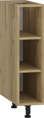 Otevřená spodní skříňka - VENTO - Řemeslný dub