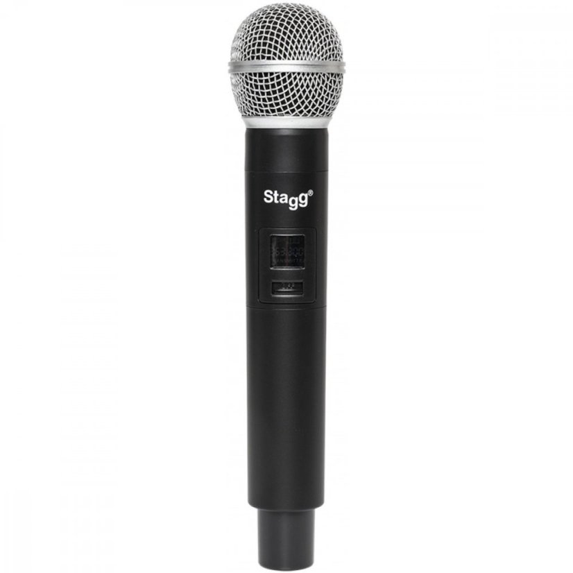 Stagg AS12B, mobilní 12" zvukový systém MP3/BT/USB/TWS/2x UHF, 150W