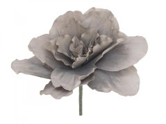 Umělá květina - Obří květ, béžovo-šedá, 80 cm