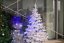 Umělá květina - Umělý vánoční stromek UV bílý, 210 cm