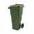 Plastová popelnice 60 l - zelená