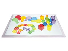 Velký osvětlený obdélníkový panel