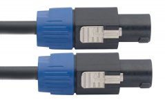 Stagg NSP3SS15BR, reproduktorový kabel Speakon/Speakon, 3 m