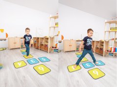 Pěnové podsedáky ČÍSLA (21 ks)