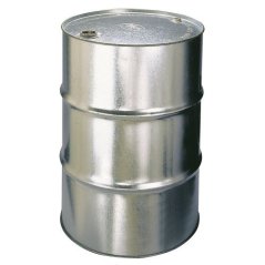 Kovový sud 200 l – 1,2 mm, horní zátky G2" + G3/4"