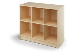 Střední skříň na plastové boxy 3 (CUBO)