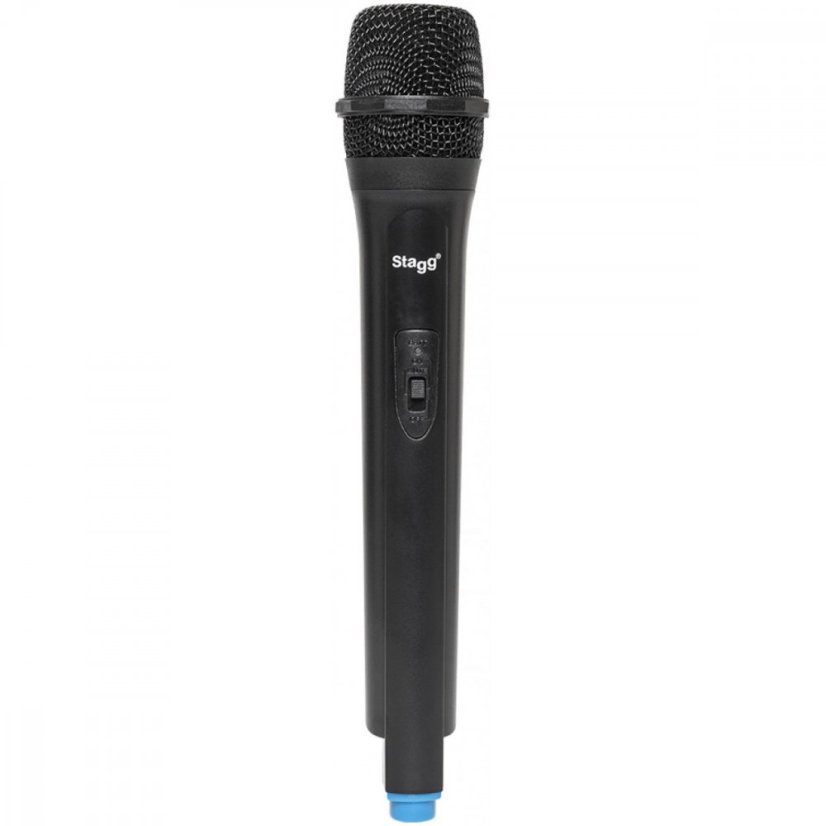 Stagg AS8B, aktivní 8" bateriový reprobox MP3/BT/USB, 1x UHF, 125W