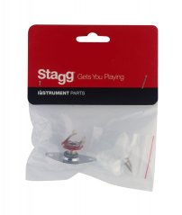 Stagg SP-IJTV-CH, zásuvka Jack 6,3 mm pro elektrickou kytaru