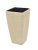Květináč STONA-41, Krychlový, velký, béžový