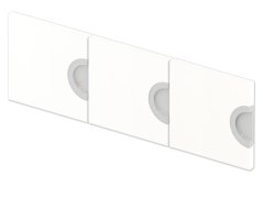 Dvířka do šatní skříně- CUBO- Bílá (3 ks.)