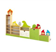 Skříňová sestava HRAD (střední)