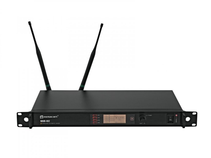 Relacart WAM-402 4CH digitální automatický UHF mix s DSP