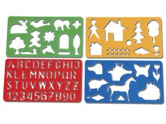 Šablony - Mix (4 ks.)