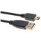 Stagg NCC1,5UAUNA, USB kabel/A-MINI A 2.0 1,5m