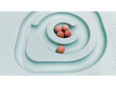 Balanční podložka s bludištěm a míčky (5 ks.)