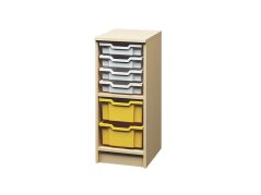 Skříň s boxy CUBO (modul 27)