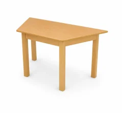 Dětský stůl BUK lichoběžník - přírodní