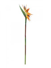 Umělá květina - Strelície oranžová, 95 cm