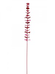 Umělá květina - Eukalyptus červený - křišťálový, 81 cm, 12 ks