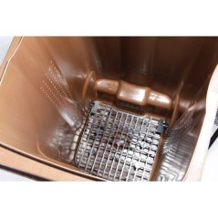 Plastová popelnice  120 l - bio s roštem