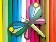 Hladký hedvábný papír 12 listů