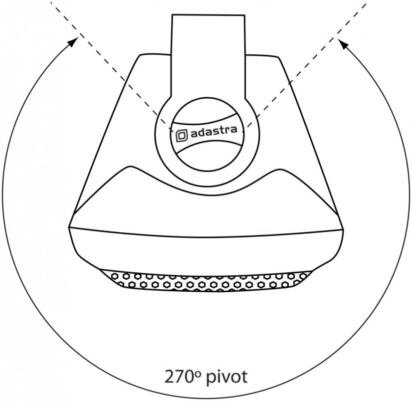 Adastra BC6V-W 100V 6" reproduktor, bílý