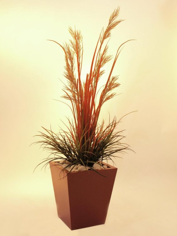 Umělá květina - Říční tráva, 175 cm