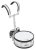 Dimavery MS-200, pochodový snare 14" x 5,5" s postrojem, bílý