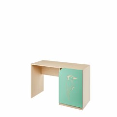 Učitelský stůl se skříňkou (datel, LES)