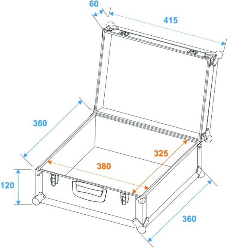 Univerzální case FOAM, GR-3 černý